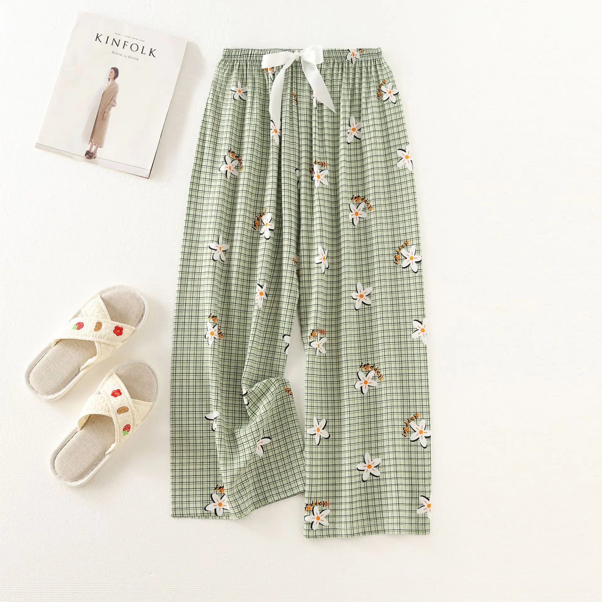 Lattice Print Lounge Pants