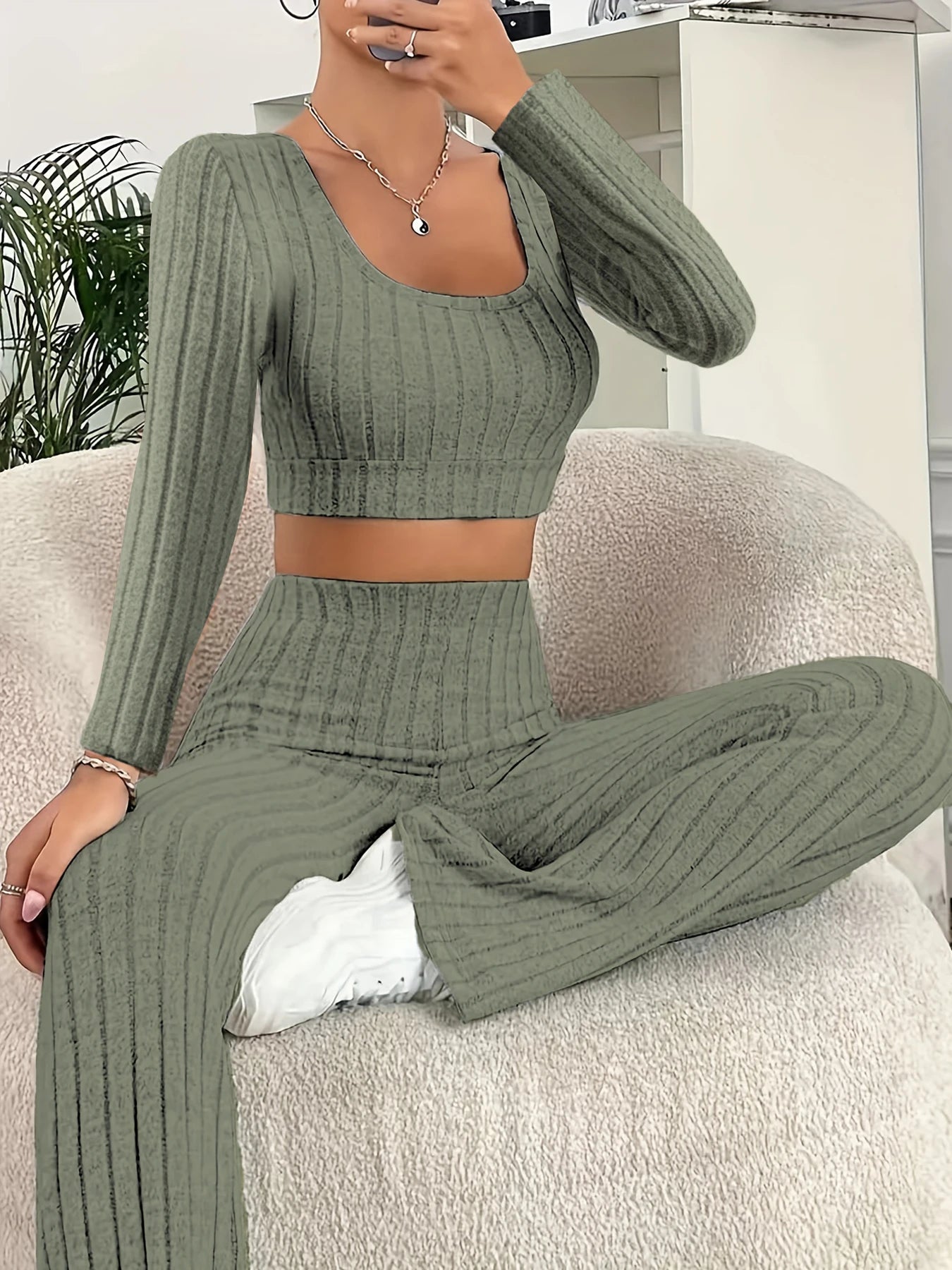Fleece Loungewear Set