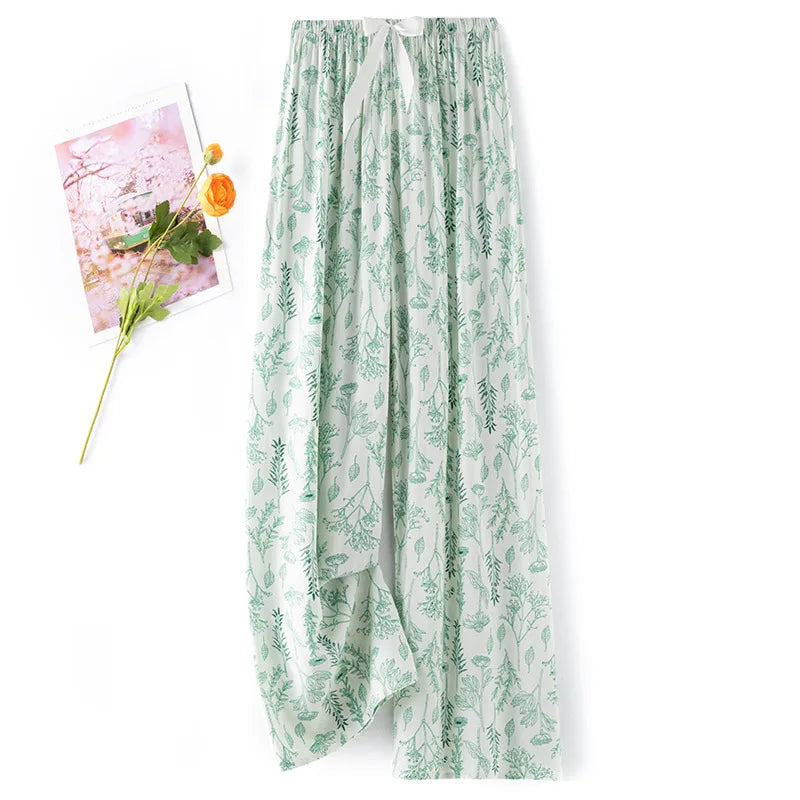 Lattice Print Lounge Pants