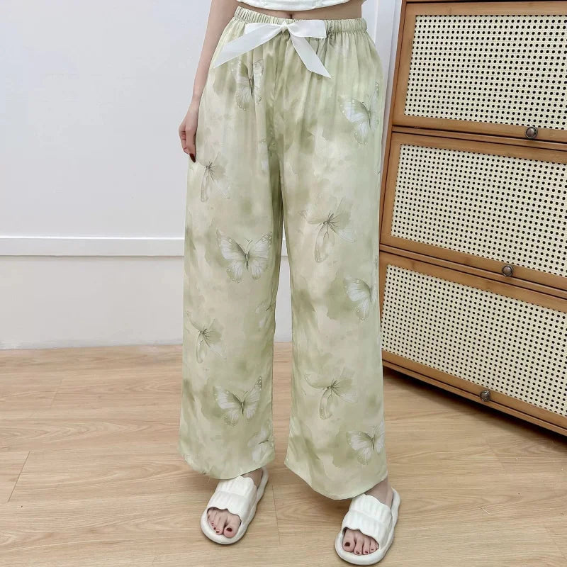 Lattice Print Lounge Pants