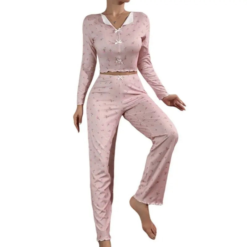 Printed Loungewear Set